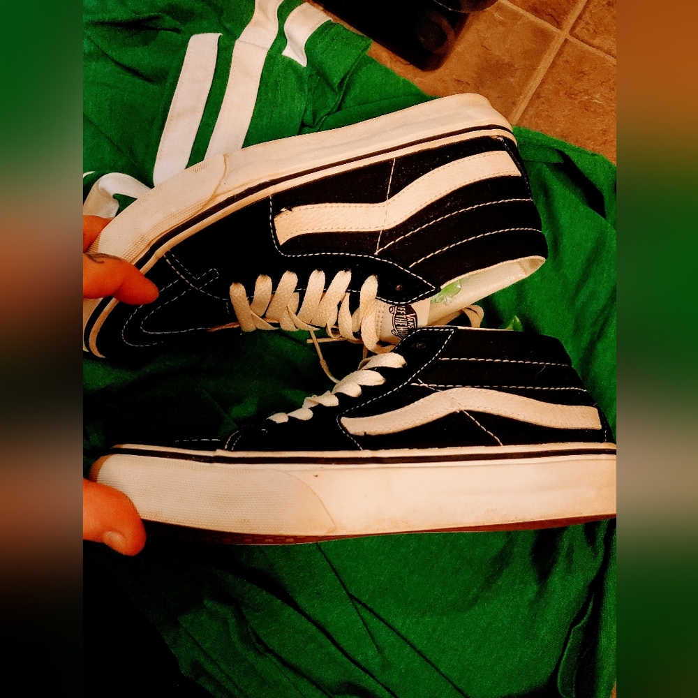 SUPER RARE half cab old skool vans Size 8.5 womans Men's 7